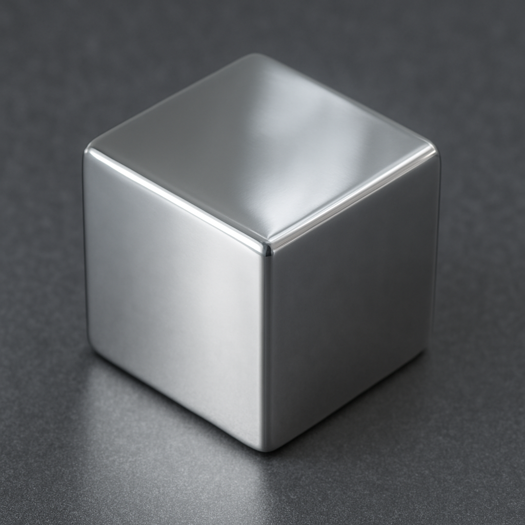 High-Purity Titanium Cube